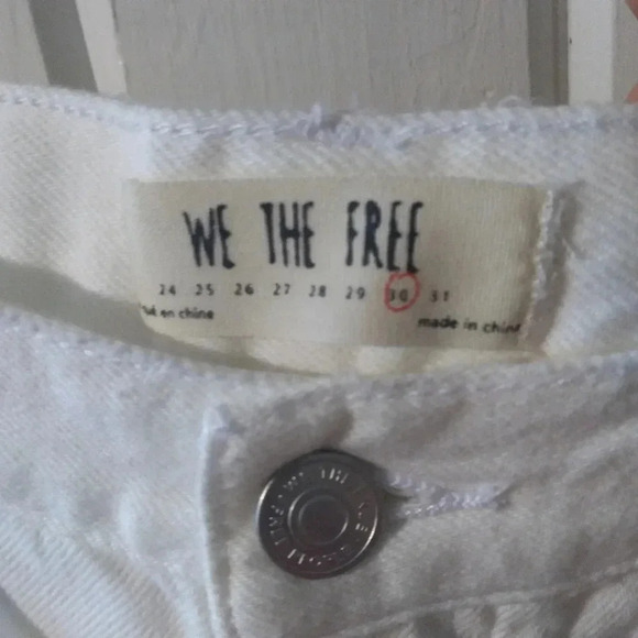 We the free free people shorts-size 30 NWT - Picture 5 of 6